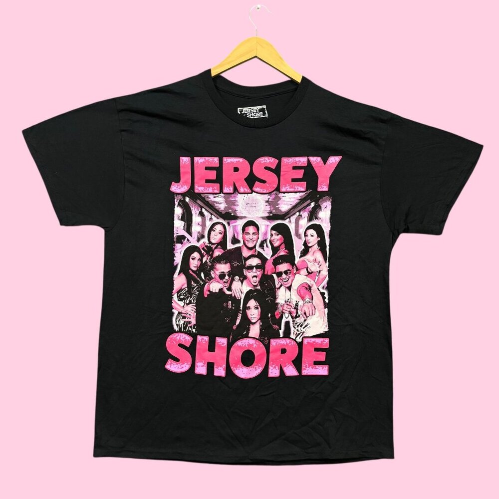 MTV's Jersey Shore Full Cast Poster Tee XL